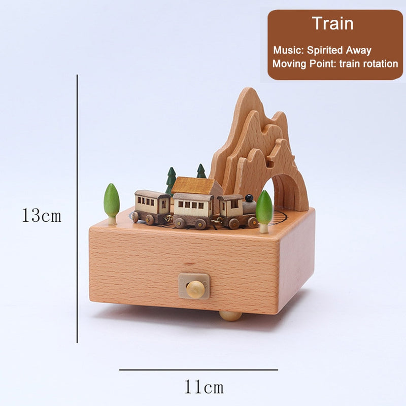 Exquisite Wooden Musical Toy