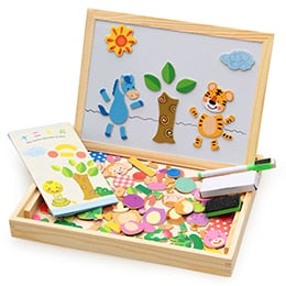 Wooden Magnetic Board for Kids