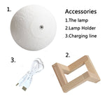 Beautiful Moon Nightlight Lamp