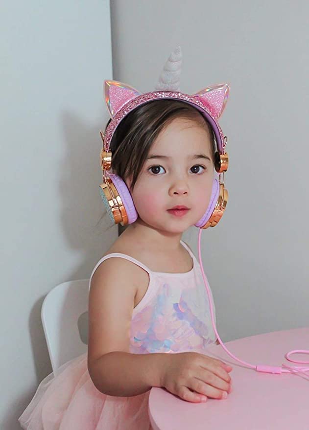 Cute Unicorn Headphones