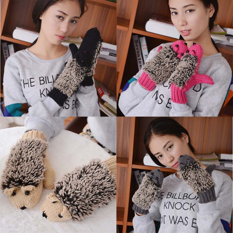 Hedgehog Mittens