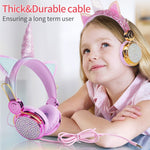 Cute Unicorn Headphones